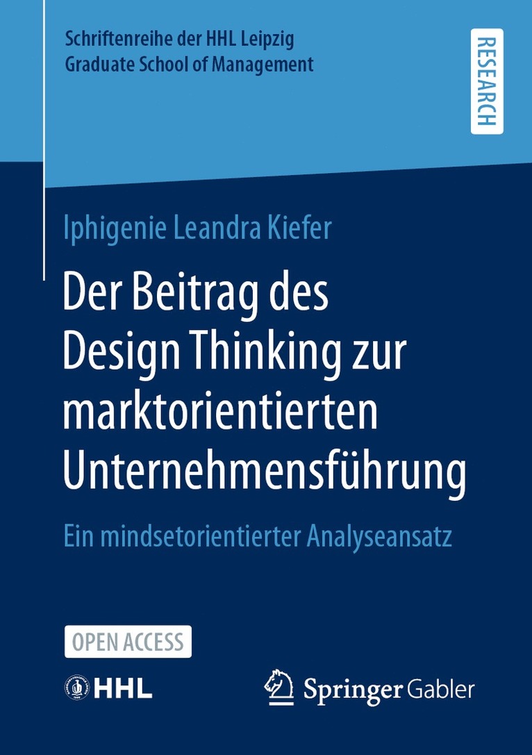 Der Beitrag des Design Thinking zur marktorientierten Unternehmensführung