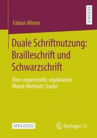 bokomslag Duale Schriftnutzung: Brailleschrift und Schwarzschrift