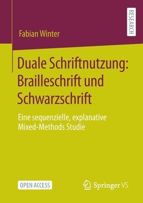 Duale Schriftnutzung: Brailleschrift und Schwarzschrift 1