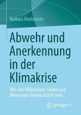 bokomslag Abwehr und Anerkennung in der Klimakrise