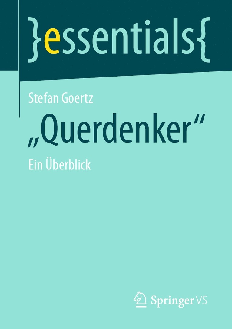 Stefan Goertz - "Querdenker", Häftad