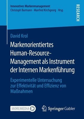 bokomslag Markenorientiertes Human-Resource-Management als Instrument der Internen Markenfhrung