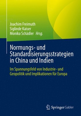 bokomslag Normungs- und Standardisierungsstrategien in China und Indien