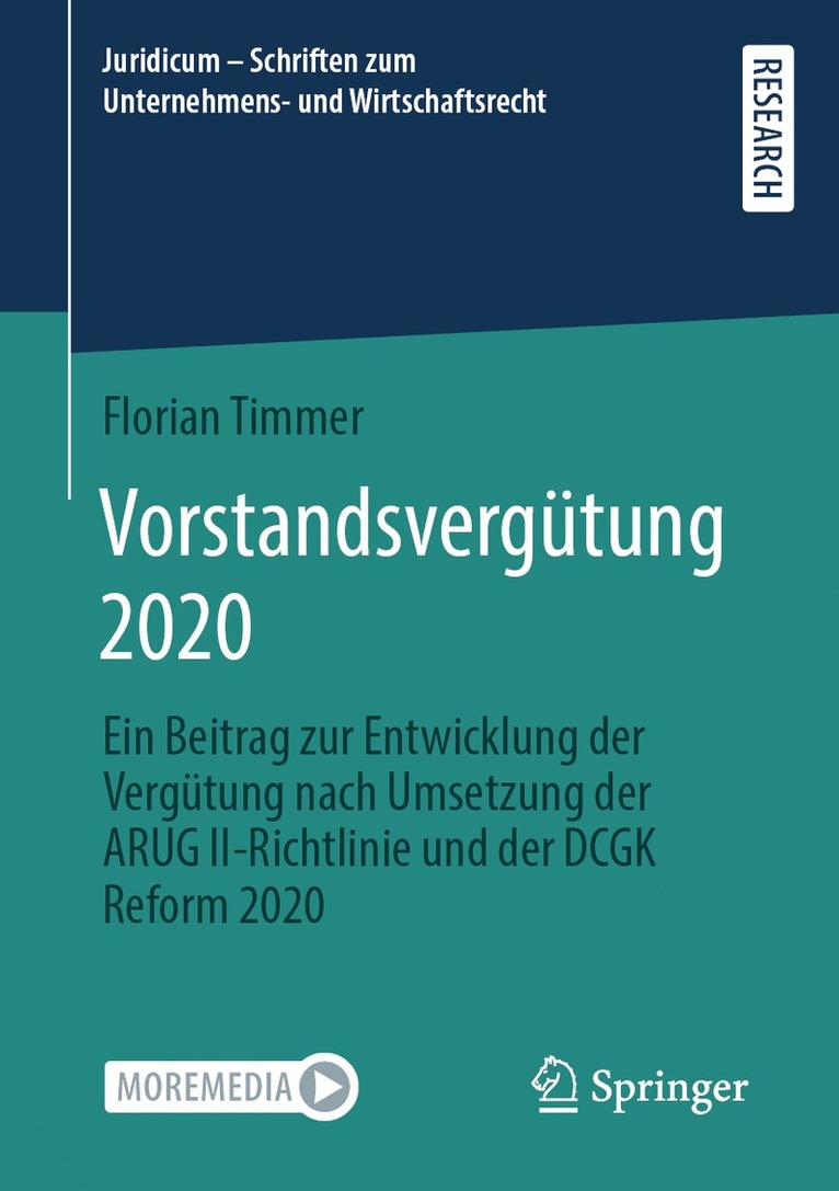 Vorstandsvergütung 2020
