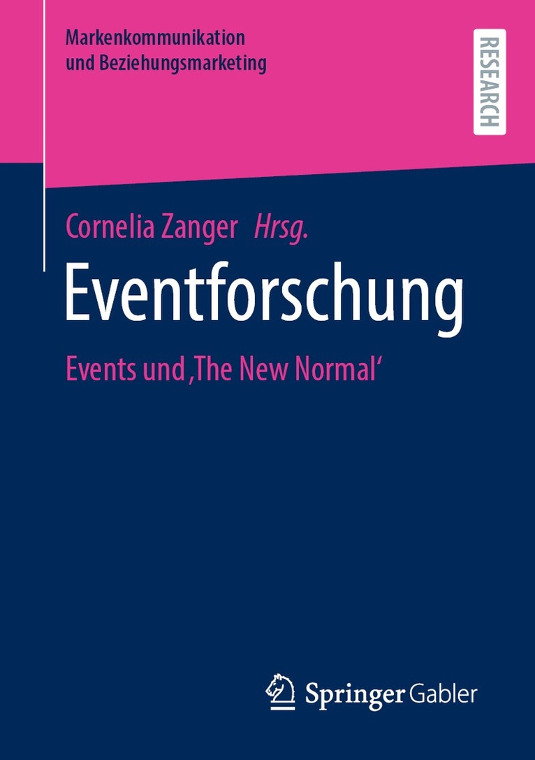 Cornelia Zanger - Eventforschung, Häftad