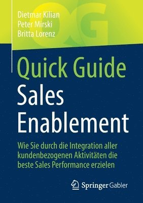 bokomslag Quick Guide Sales Enablement