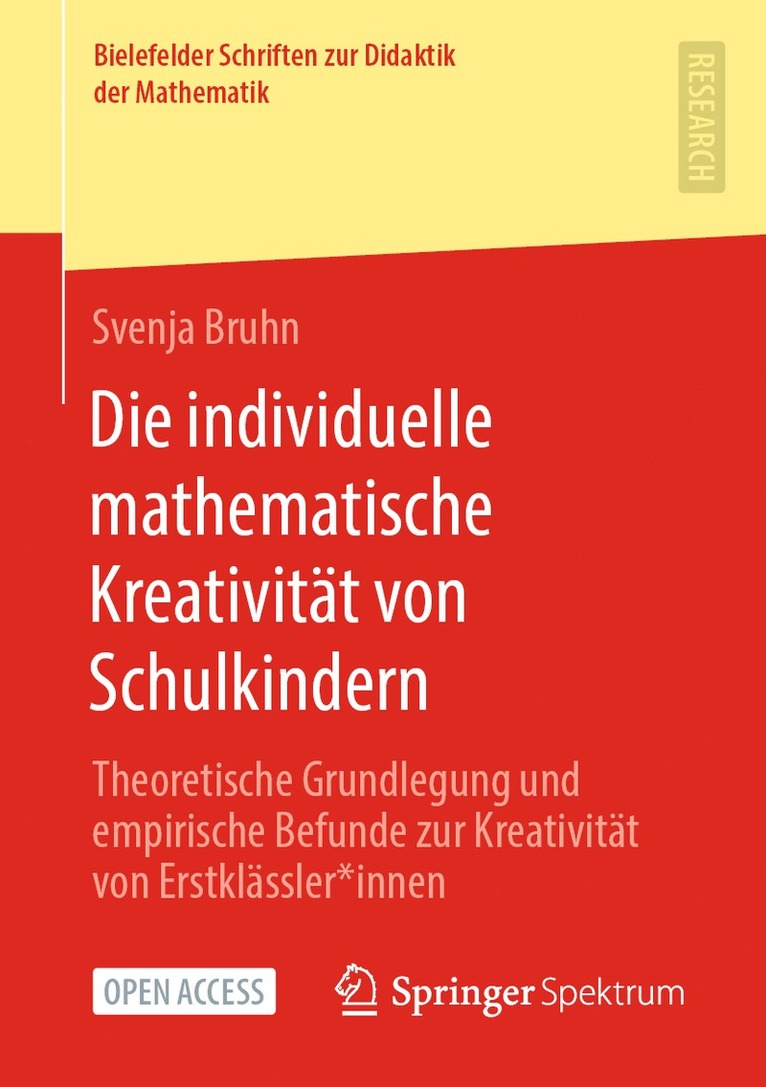 Die individuelle mathematische Kreativitt von Schulkindern 1