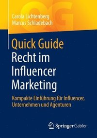 bokomslag Quick Guide Recht im Influencer Marketing