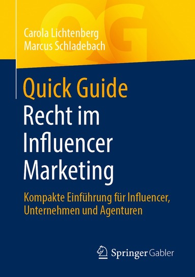 bokomslag Quick Guide Recht im Influencer Marketing