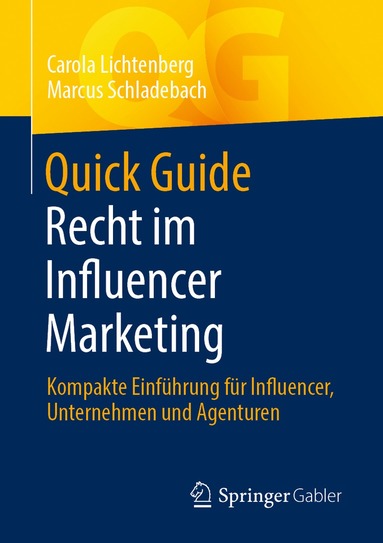 bokomslag Quick Guide Recht im Influencer Marketing