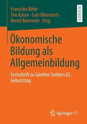 bokomslag konomische Bildung als Allgemeinbildung