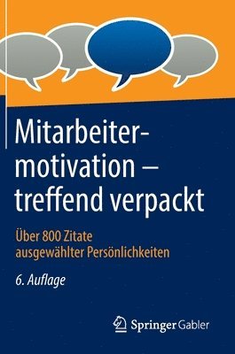 bokomslag Mitarbeitermotivation  treffend verpackt