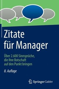 bokomslag Zitate für Manager