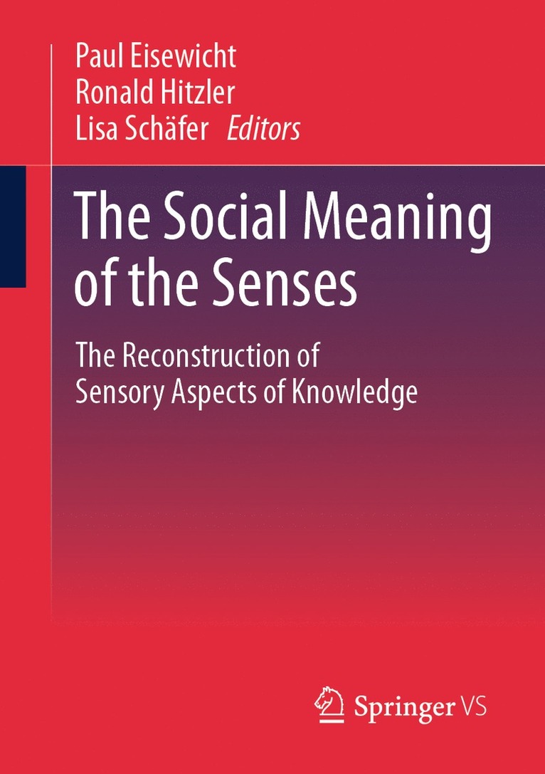 Paul Eisewicht, Ronald Hitzler, Lisa Schäfer, Lisa Schafer - Social Meaning of the Senses, Häftad
