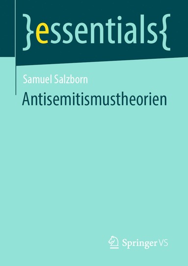 bokomslag Antisemitismustheorien