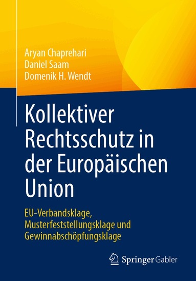 Aryan Chaprehari, Daniel Saam, Domenik H. Wendt - Kollektiver Rechtsschutz in der Europäischen Union, Häftad