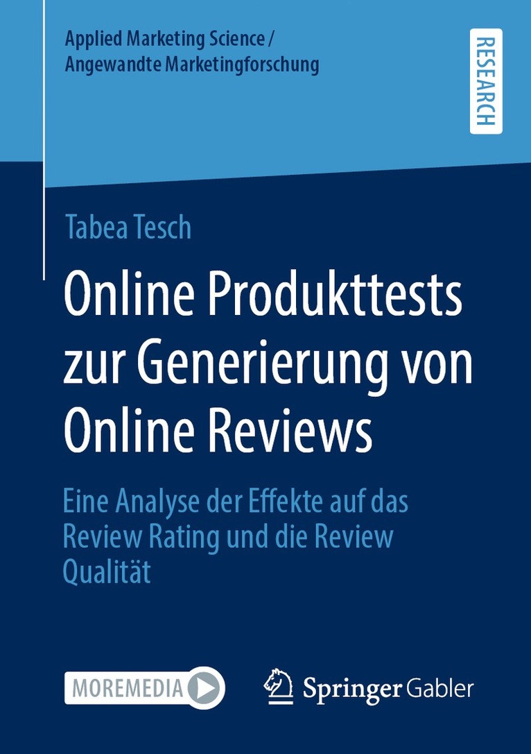 Online Produkttests zur Generierung von Online Reviews 1