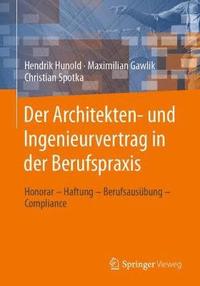 bokomslag Der Architekten- und Ingenieurvertrag in der Berufspraxis