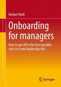 bokomslag Onboarding for managers