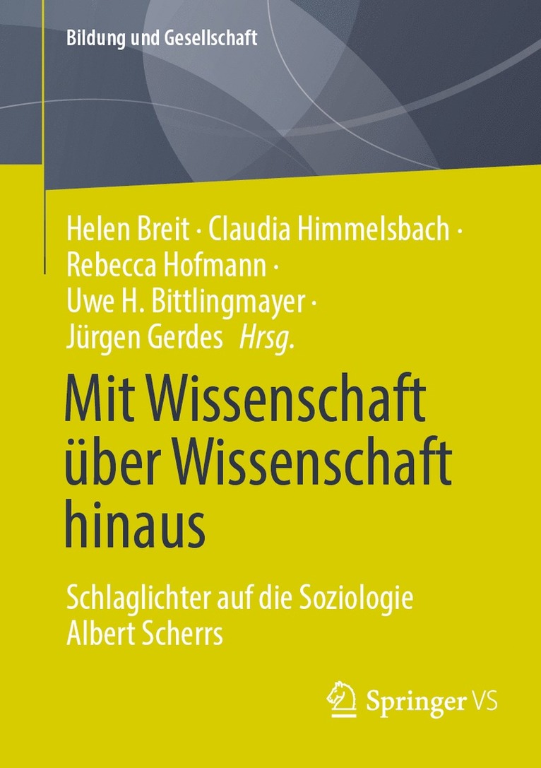 Mit Wissenschaft ber Wissenschaft hinaus 1