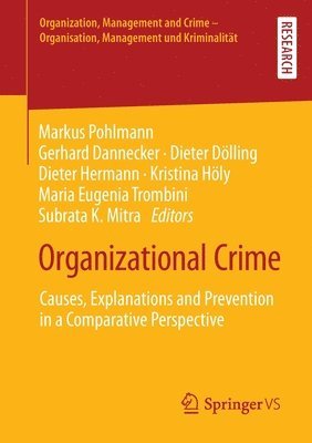 bokomslag Organizational Crime