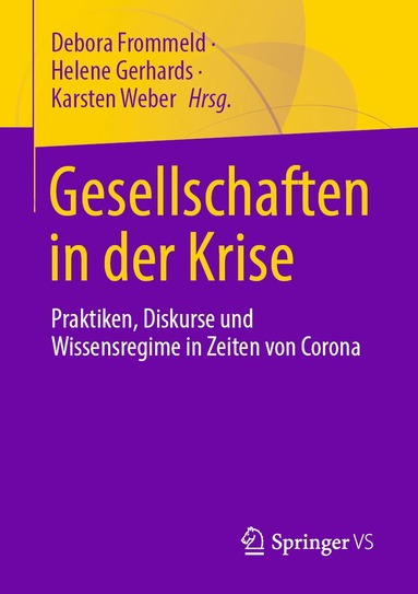 Debora Frommeld, Helene Gerhards, Karsten Weber - Gesellschaften in der Krise, Häftad