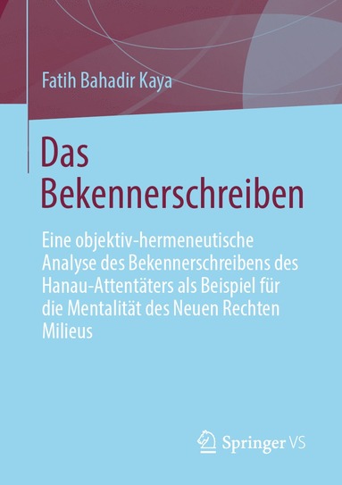 bokomslag Das Bekennerschreiben