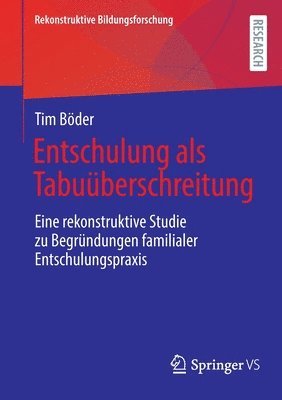 bokomslag Entschulung als Tabuberschreitung