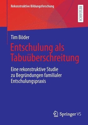 Tim Böder - Entschulung als Tabuüberschreitung, Häftad