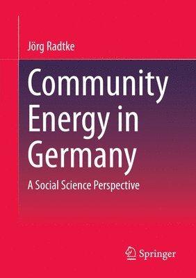 bokomslag Community Energy in Germany