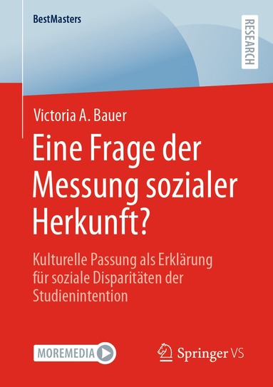 bokomslag Eine Frage der Messung sozialer Herkunft?