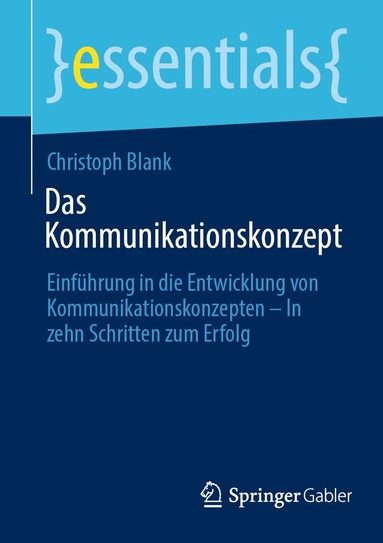 bokomslag Das Kommunikationskonzept