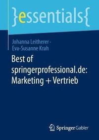 bokomslag Best of springerprofessional.de: Marketing + Vertrieb