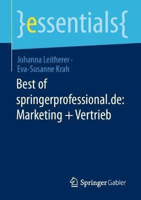 Best of springerprofessional.de: Marketing + Vertrieb 1