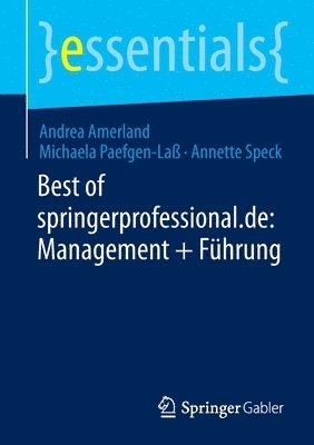bokomslag Best of springerprofessional.de: Management + Führung