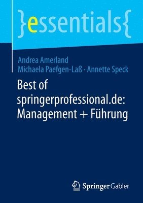 Best of springerprofessional.de: Management + Fhrung 1