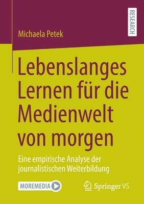 bokomslag Lebenslanges Lernen fu?r die Medienwelt von morgen