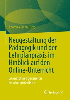 bokomslag Neugestaltung der Pdagogik und der Lehrplanpraxis im Hinblick auf den Online-Unterricht