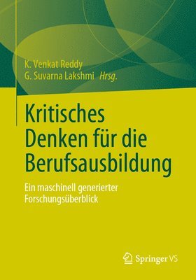 bokomslag Kritisches Denken für die Berufsausbildung