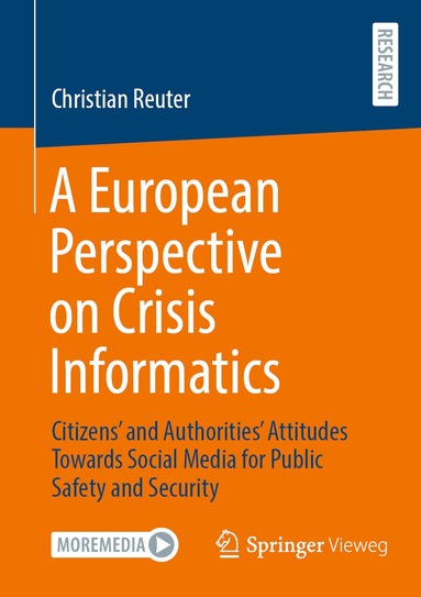 Christian Reuter - European Perspective on Crisis Informatics, Häftad