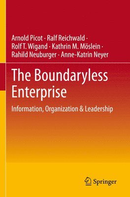 Arnold Picot, Ralf Reichwald, Rolf T. Wigand, Kathrin M. Möslein, Rahild Neuburger, Anne-Katrin Neyer, Kathrin M. Moslein - Boundaryless Enterprise, Häftad