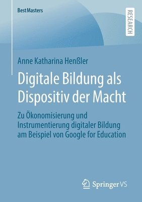 bokomslag Digitale Bildung als Dispositiv der Macht