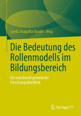 bokomslag Die Bedeutung des Rollenmodells im Bildungsbereich