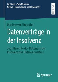 bokomslag Datenverträge in der Insolvenz