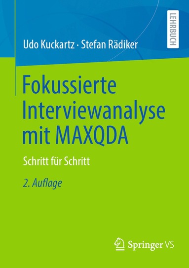 bokomslag Fokussierte Interviewanalyse mit MAXQDA