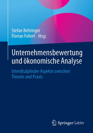 Stefan Behringer, Florian Follert - Unternehmensbewertung und ökonomische Analyse, Häftad