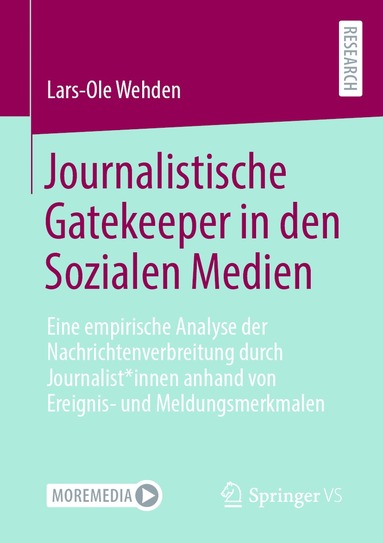 bokomslag Journalistische Gatekeeper in den Sozialen Medien