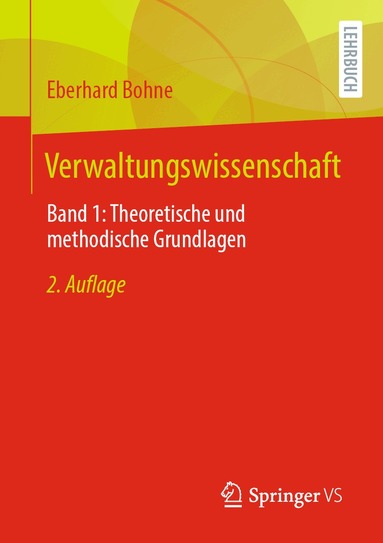 Eberhard Bohne - Verwaltungswissenschaft, Häftad