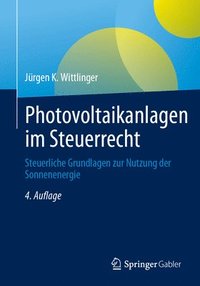 bokomslag Photovoltaikanlagen im Steuerrecht