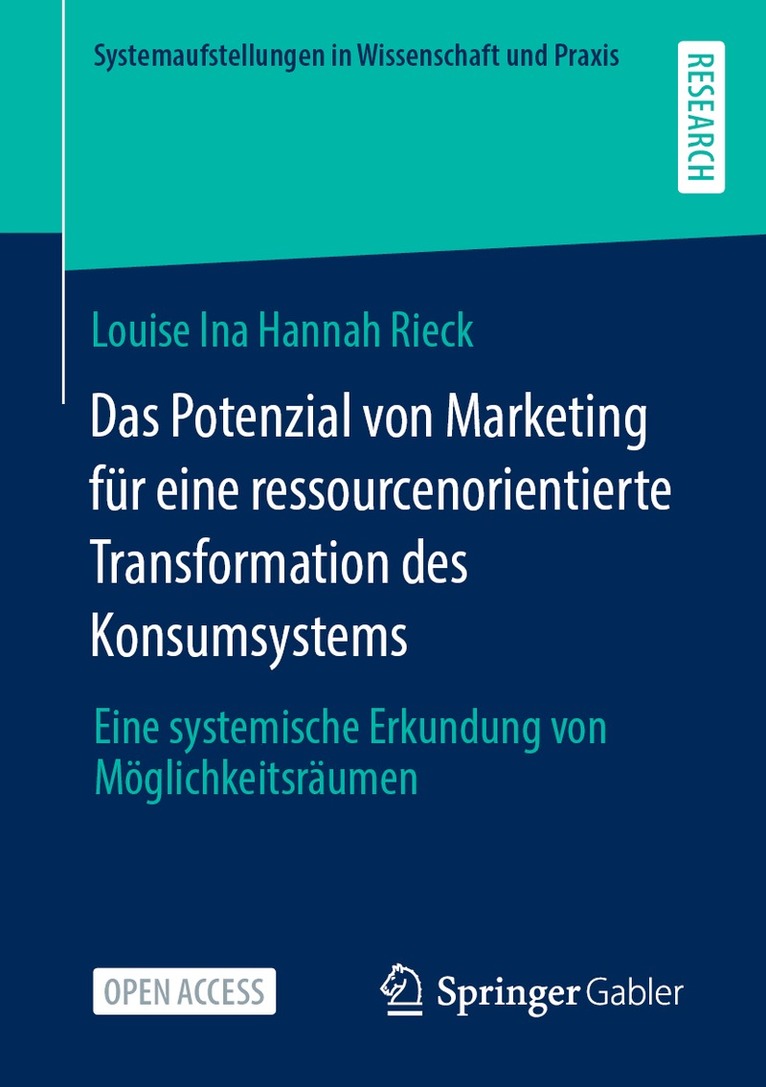 Das Potenzial von Marketing fr eine ressourcenorientierte Transformation des Konsumsystems 1